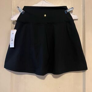 Spiritual Gangster Black Skater Skirt